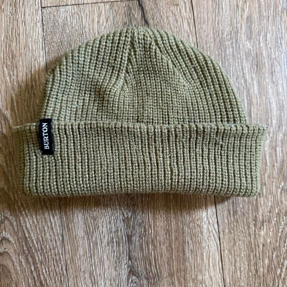 Burton Men's Green and Khaki Hat
